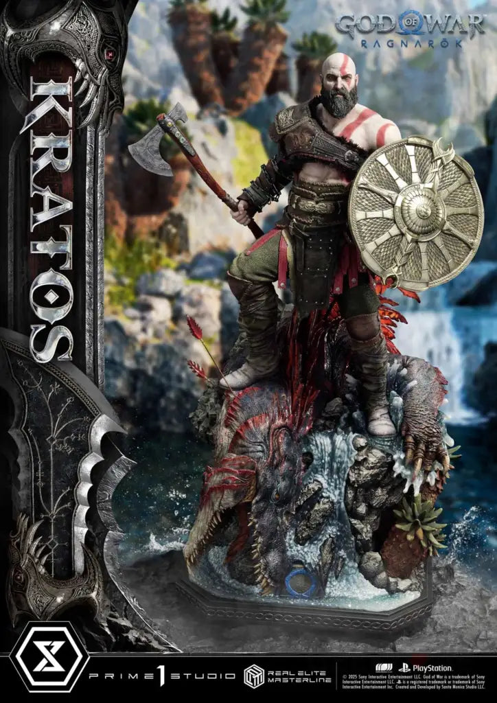 Real Elite Masterline God Of War: Ragnarok Kratos Ultimate Bonus Version