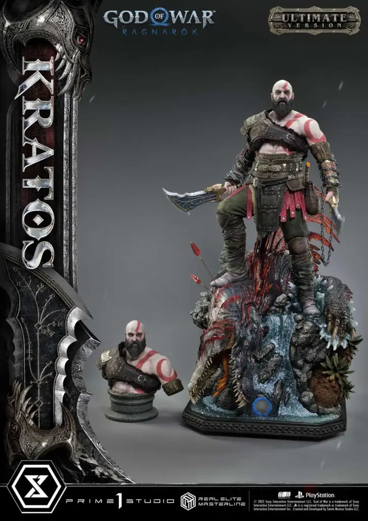 Real Elite Masterline God Of War: Ragnarok Kratos Ultimate Version