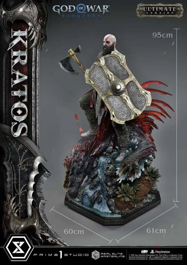 Real Elite Masterline God Of War: Ragnarok Kratos Ultimate Version