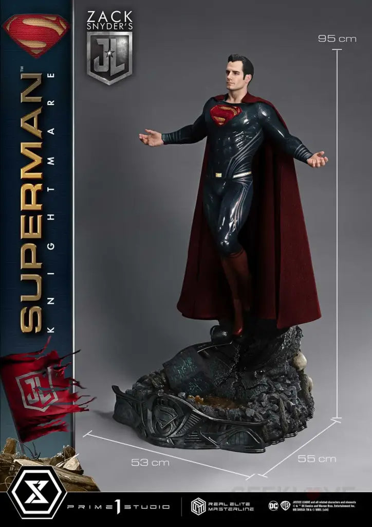 Real Elite Masterline Justice League (Film) Superman Knightmare Color Edition