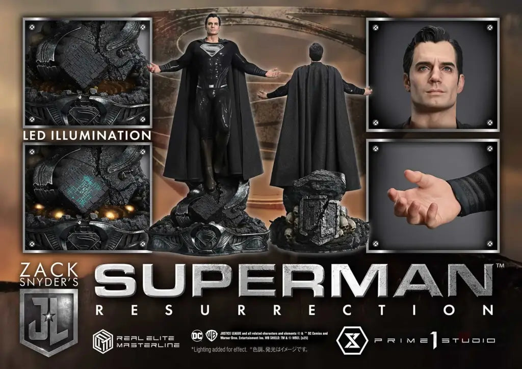 Real Elite Masterline Justice League (Film) Superman ’Resurrection’ Zack Snyder’s