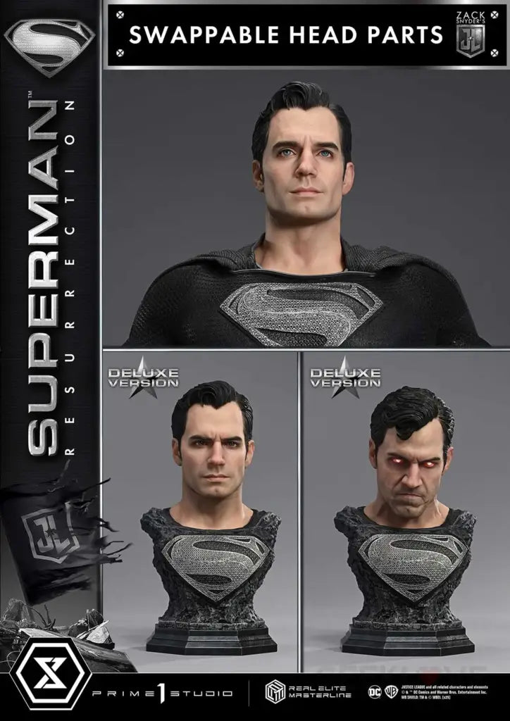 Real Elite Masterline Justice League (Film) Superman ’Resurrection’ Zack Snyder’s Justice League Deluxe Version Real