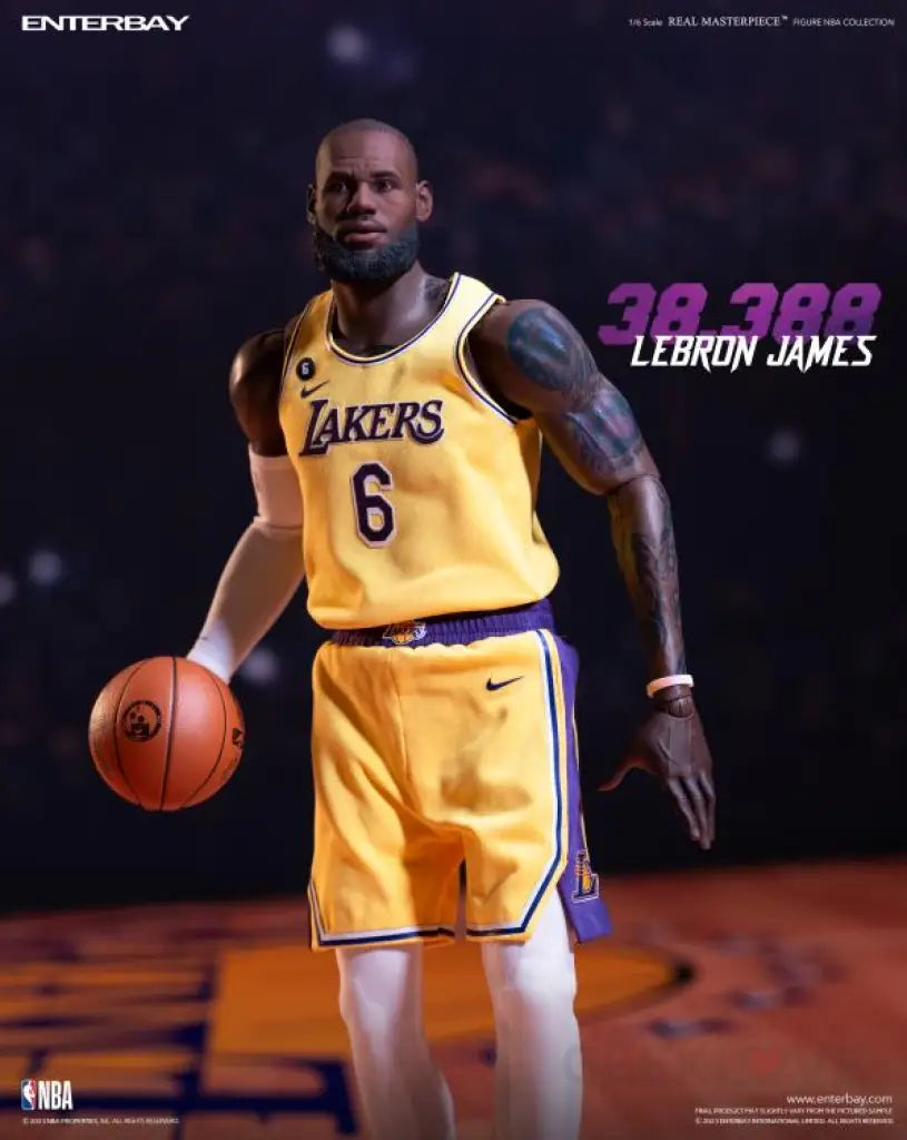 Real Masterpiece Nba Collection: Lebron James Special Edition Scale Figure