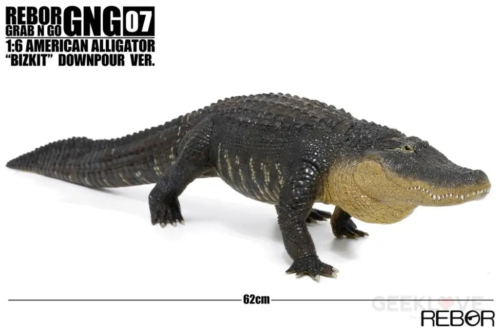 Rebor Gng 07 1:6 American Alligator Bizkit Downpour Ver. Pre Order Price Dinosaur