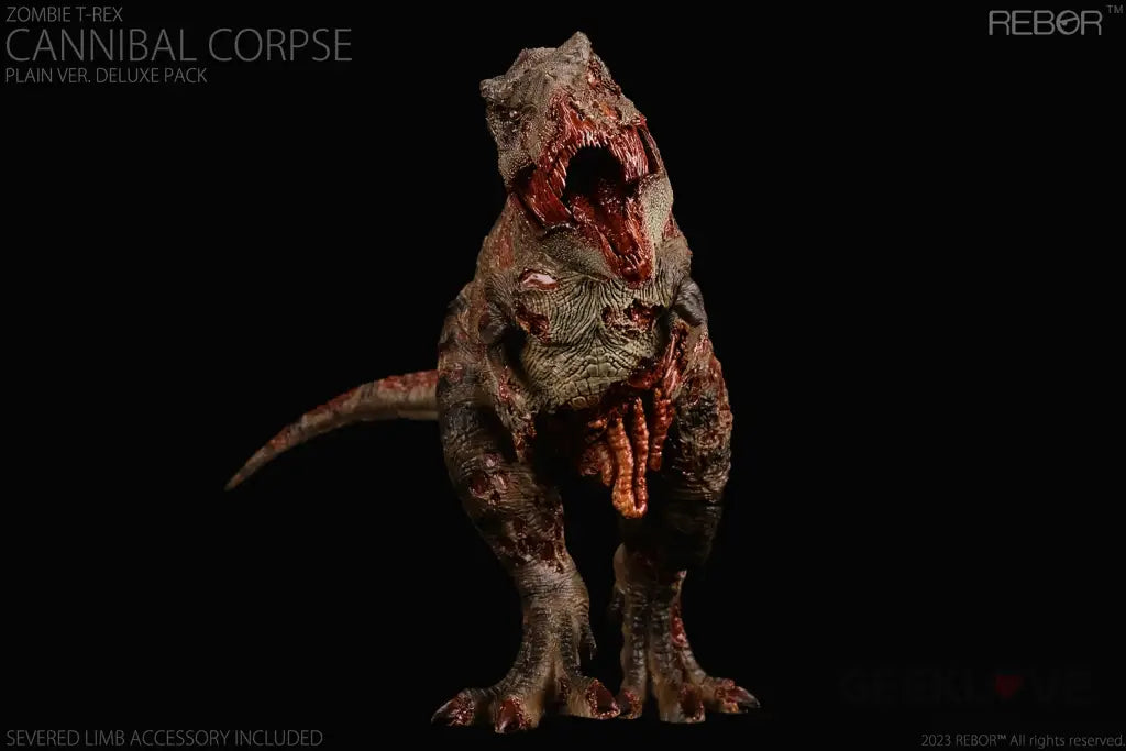 Rebor Zombie T-Rex Cannibal Corpse Plain Ver. Deluxe Pack Dinosaurs