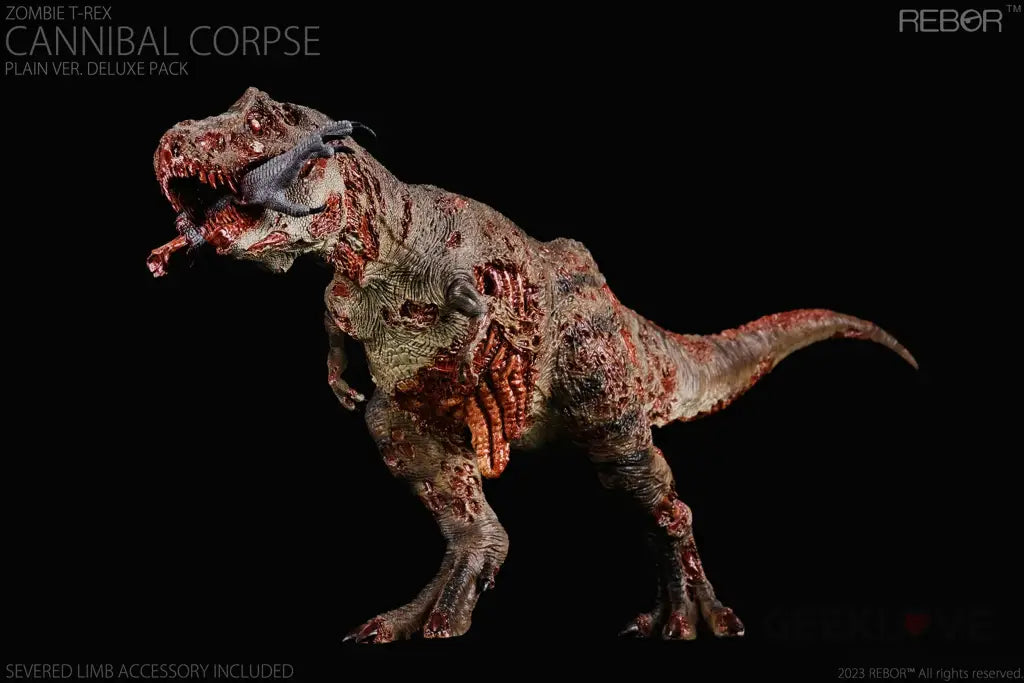 Rebor Zombie T-Rex Cannibal Corpse Plain Ver. Deluxe Pack Dinosaurs