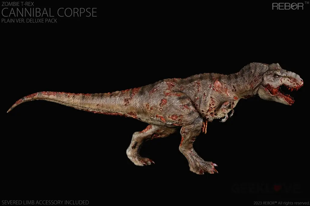 Rebor Zombie T-Rex Cannibal Corpse Plain Ver. Deluxe Pack Dinosaurs