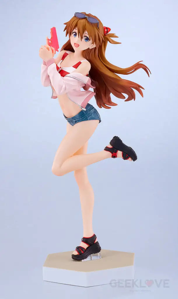 Rebuild of Evangelion POP UP PARADE BEACH QUEENS Asuka Shikinami Langley L Size POP UP PARADE