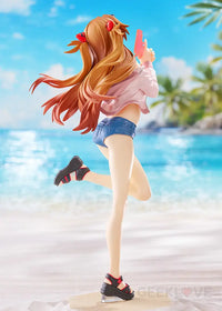 Rebuild of Evangelion POP UP PARADE BEACH QUEENS Asuka Shikinami Langley L Size POP UP PARADE