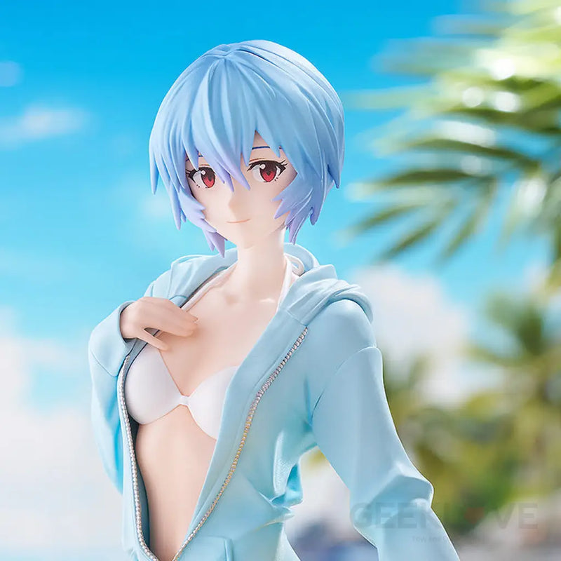 Rebuild of Evangelion Pop Up Parade BEACH QUEENS Rei Ayanami L Size