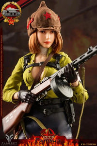 Red Alert Soviet Tank Lieutenant Galina 1/6 Scale Figure - GeekLoveph