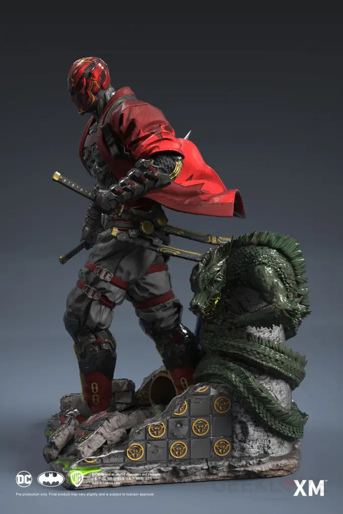 Red Hood - Samurai Series 1/4 Scale Statue - GeekLoveph