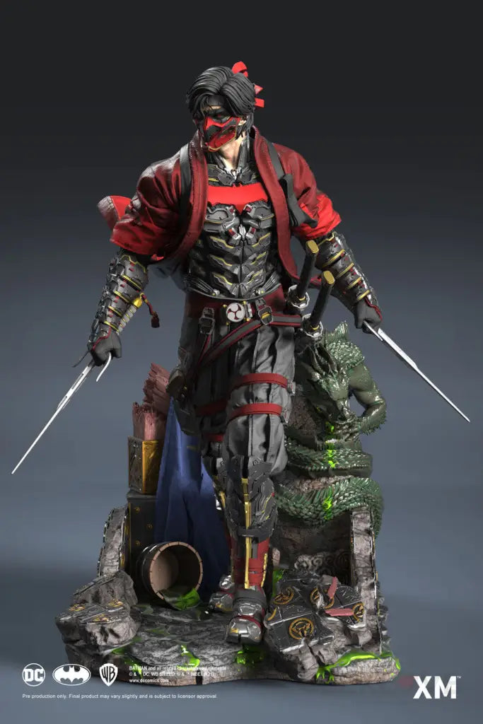 Red Hood - Samurai Series 1/4 Scale Statue - GeekLoveph