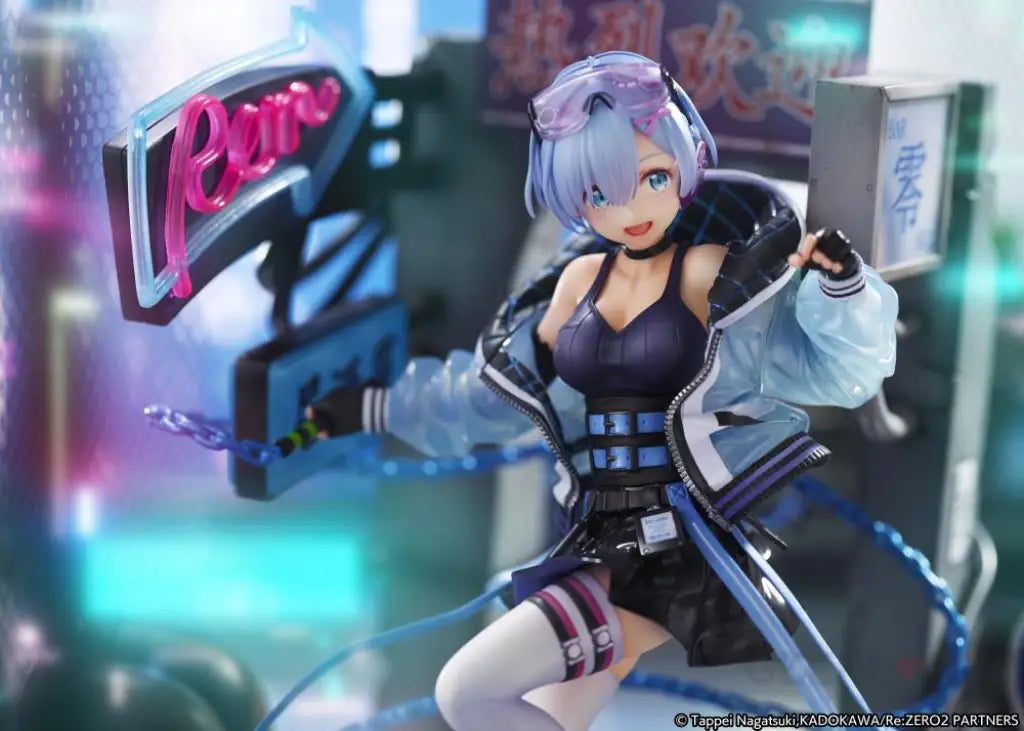 Rem Neon City Ver. 1/7 Scale Figure - GeekLoveph