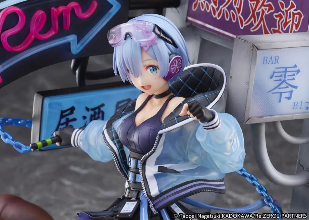 Rem Neon City Ver. 1/7 Scale Figure - GeekLoveph