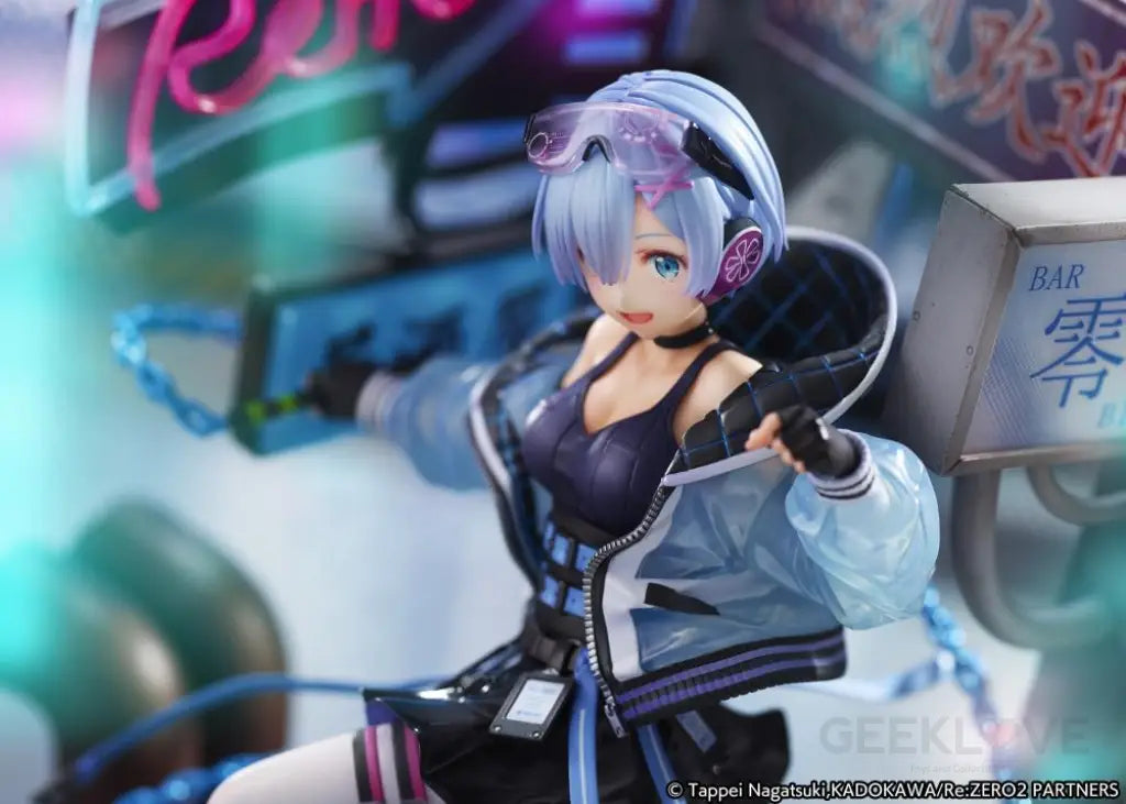 Rem Neon City Ver. 1/7 Scale Figure - GeekLoveph