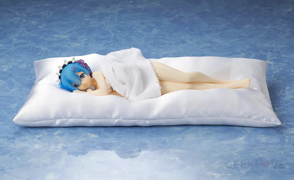 Rem Sleep Sharing Blue Lingerie Ver. 1/7 Scale Figure - GeekLoveph