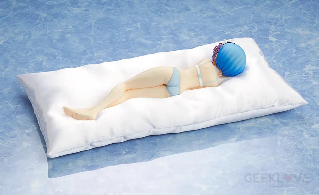 Rem Sleep Sharing Blue Lingerie Ver. 1/7 Scale Figure - GeekLoveph