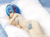 Rem Sleep Sharing Blue Lingerie Ver. 1/7 Scale Figure - GeekLoveph