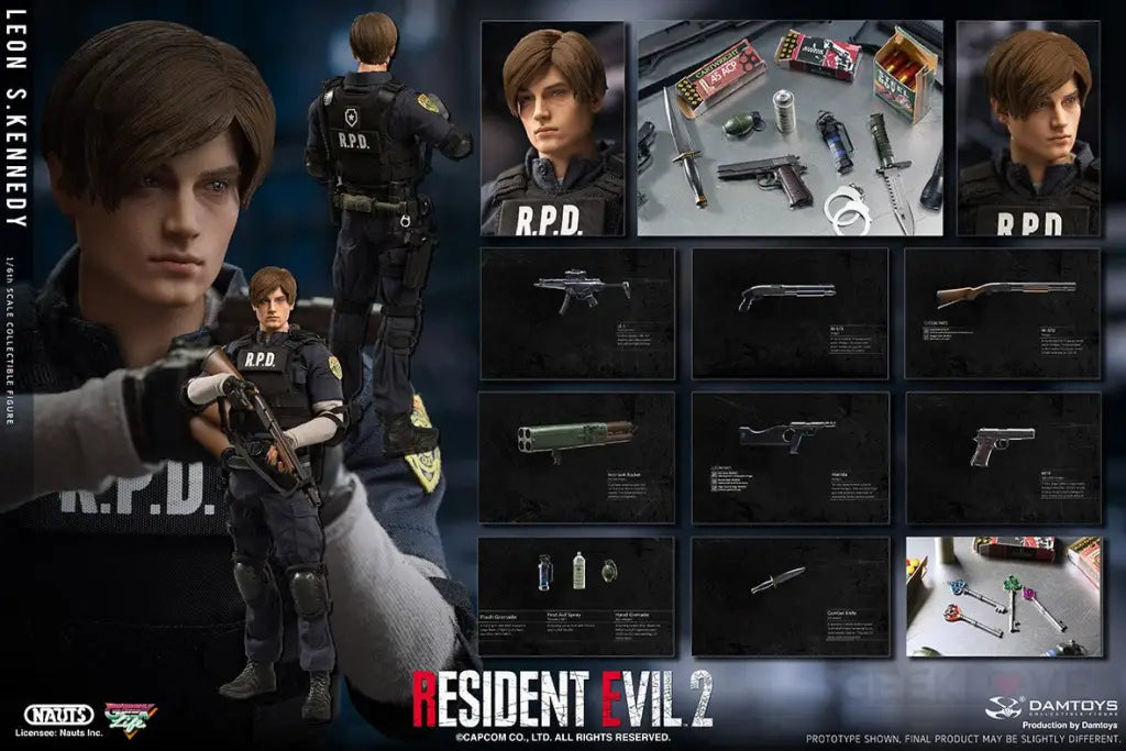 Resident Evil 2 Leon Kennedy 1/6 Scale Figure Preorder