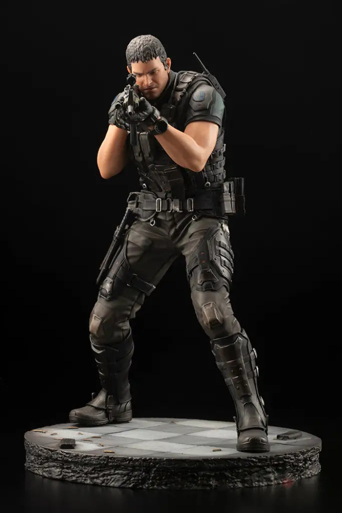 Resident Evil Vendetta Chris Redfield Renewal Package Artfx Statue Preorder