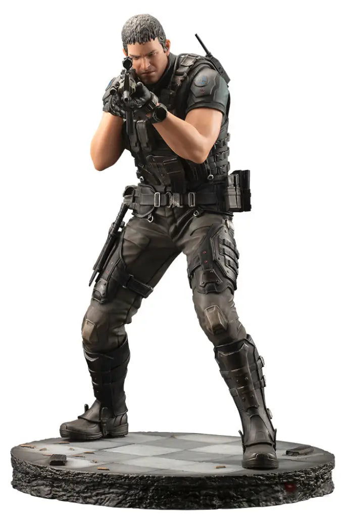 Resident Evil Vendetta Chris Redfield Renewal Package Artfx Statue Preorder