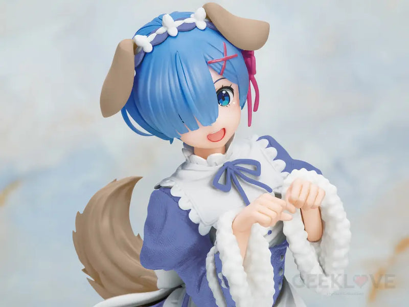 Re:Zero Starting Life in Another World Coreful Figure - Rem (Memory Snow Puppy Ver.) Renewal Edition