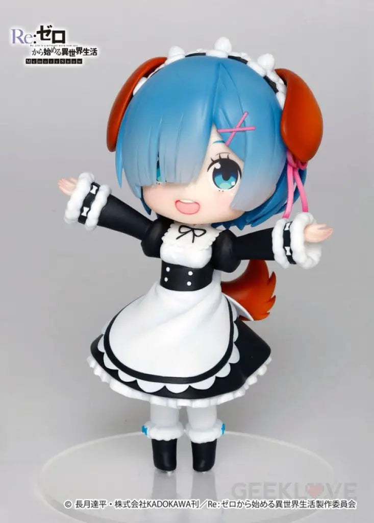 Re:Zero − Starting Life in Another World – Doll Crystal Rem Dog Ears Ver.