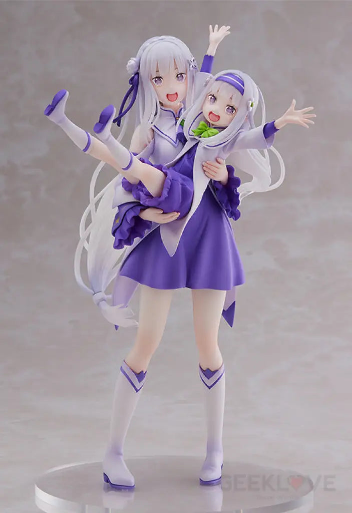 Rezero -Starting Life In Another World- Figure Emilia & Childhood Preorder