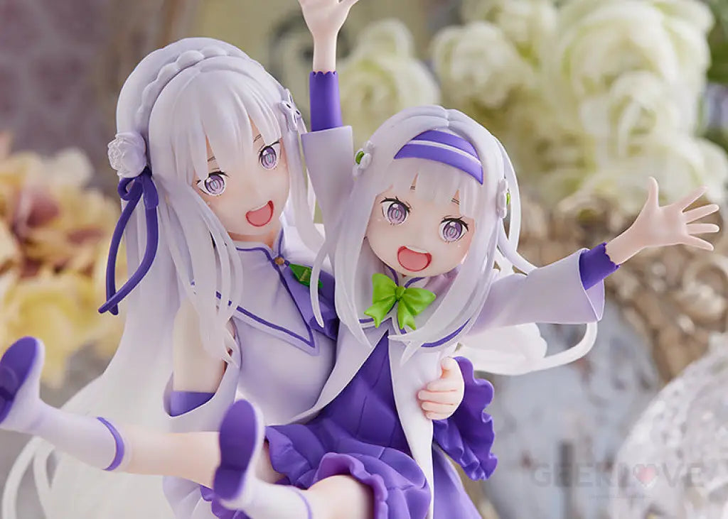 Rezero -Starting Life In Another World- Figure Emilia & Childhood Preorder