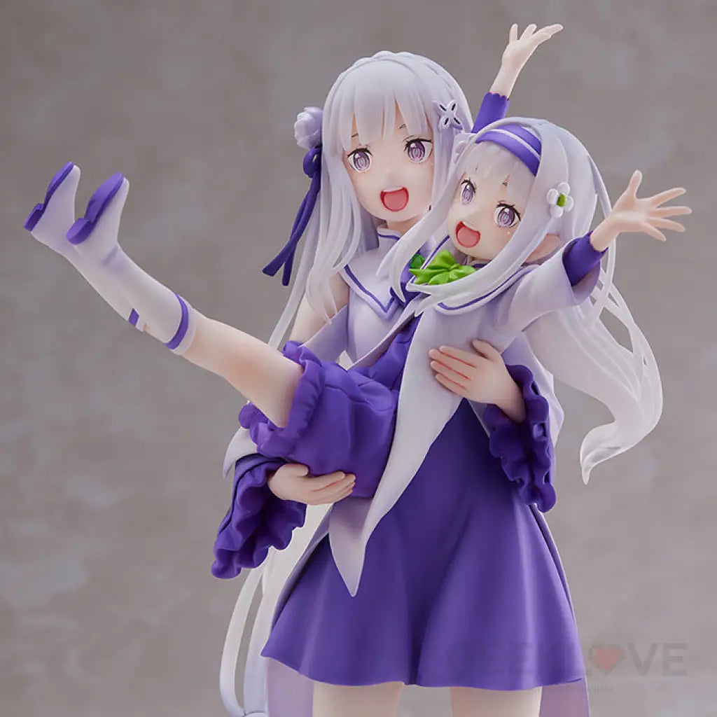 Rezero -Starting Life In Another World- Figure Emilia & Childhood Preorder