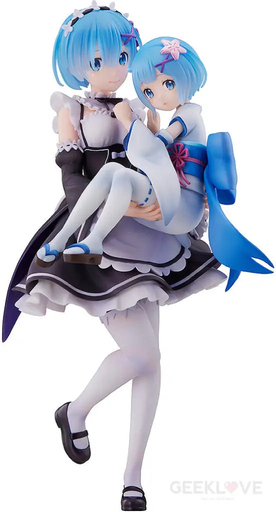 Re:zero -Starting Life In Another World- Figure Rem & Childhood Preorder
