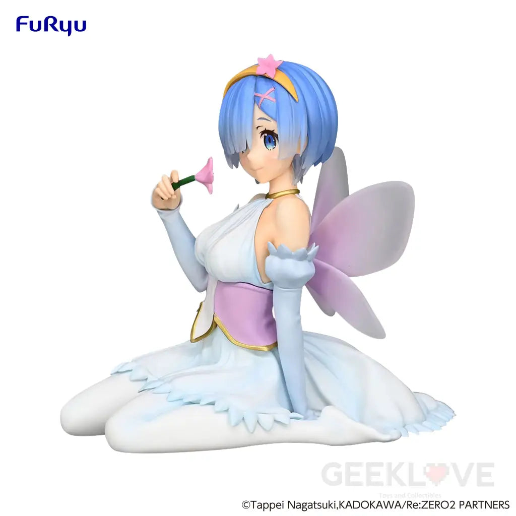 Re:zero Starting Life In Another World Noodle Stopper Figure Rem Flower Fairy Prize