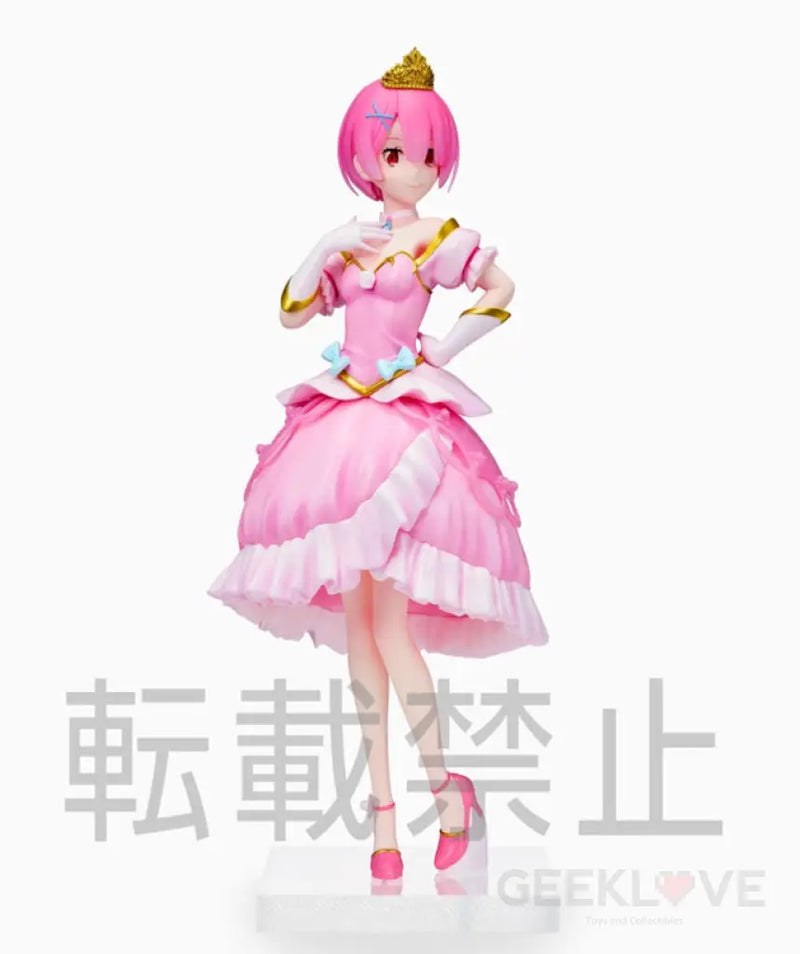 Re:Zero Starting Life in Another World Ram Pretty Princess Super Premium Figure