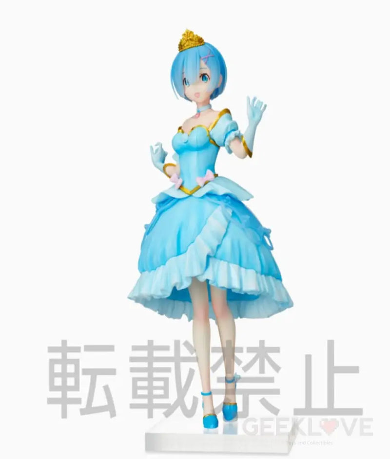 Re:Zero Starting Life in Another World Rem Pretty Princess Super Premium Figure