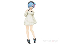 Re:zero Starting Life In Another World Rem (White Knit Dress Ver.) Figure Preorder
