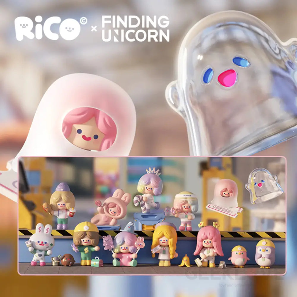 Rico Happy Factory Series Blind Box (9Pcs/Display Box) Pre Order Price Box