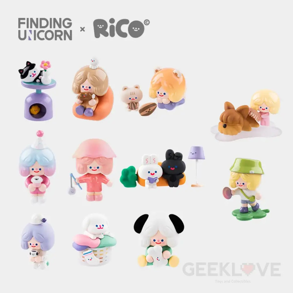 Rico Happy Friends Together Series Blind Box (Box Of 9) Pre Order Price