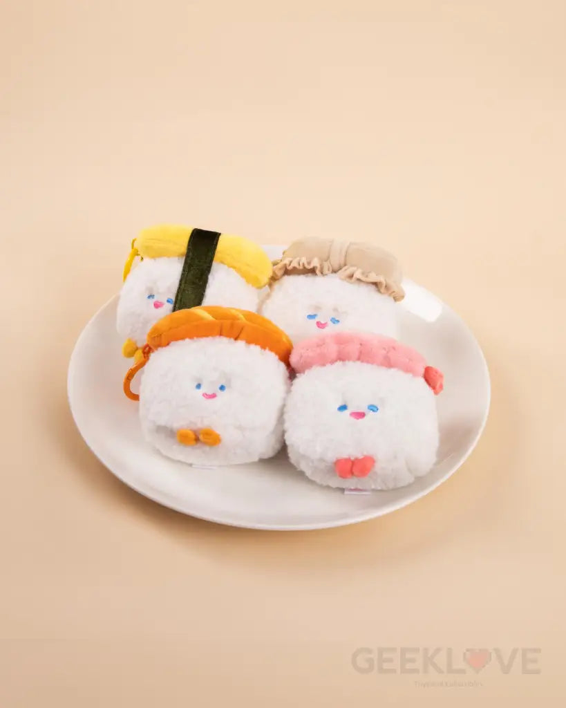 Rico Sushi Squeezer Plush Blind Box (Box Of 4) Blind Box