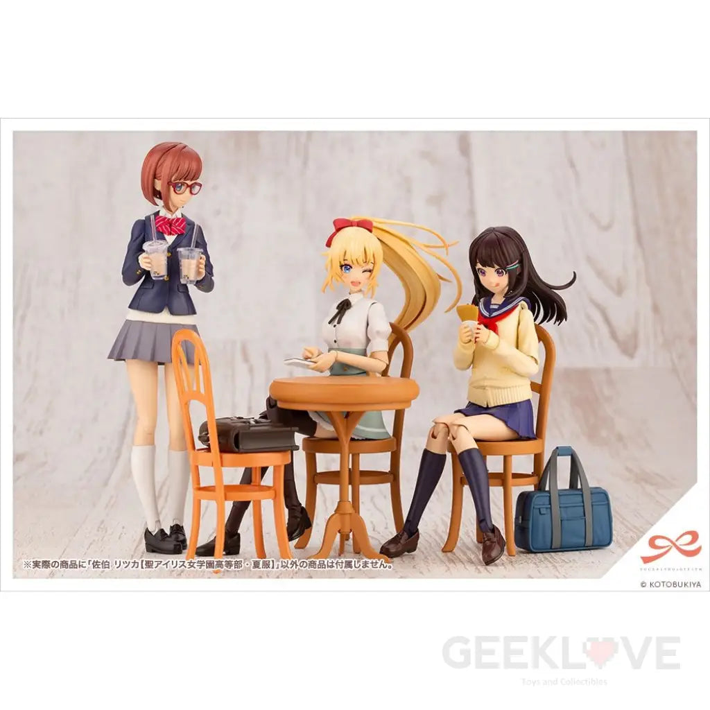 Ritsuka Saeki St. Iris Gakuen Girls’ High School Summer Clothes - GeekLoveph