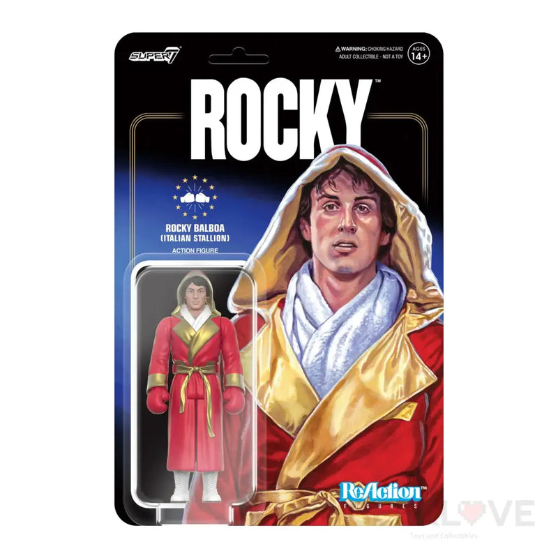 ROCKY REACTION FIGURES WAVE 03 Rocky Italian Stallion ( Rocky 1 )