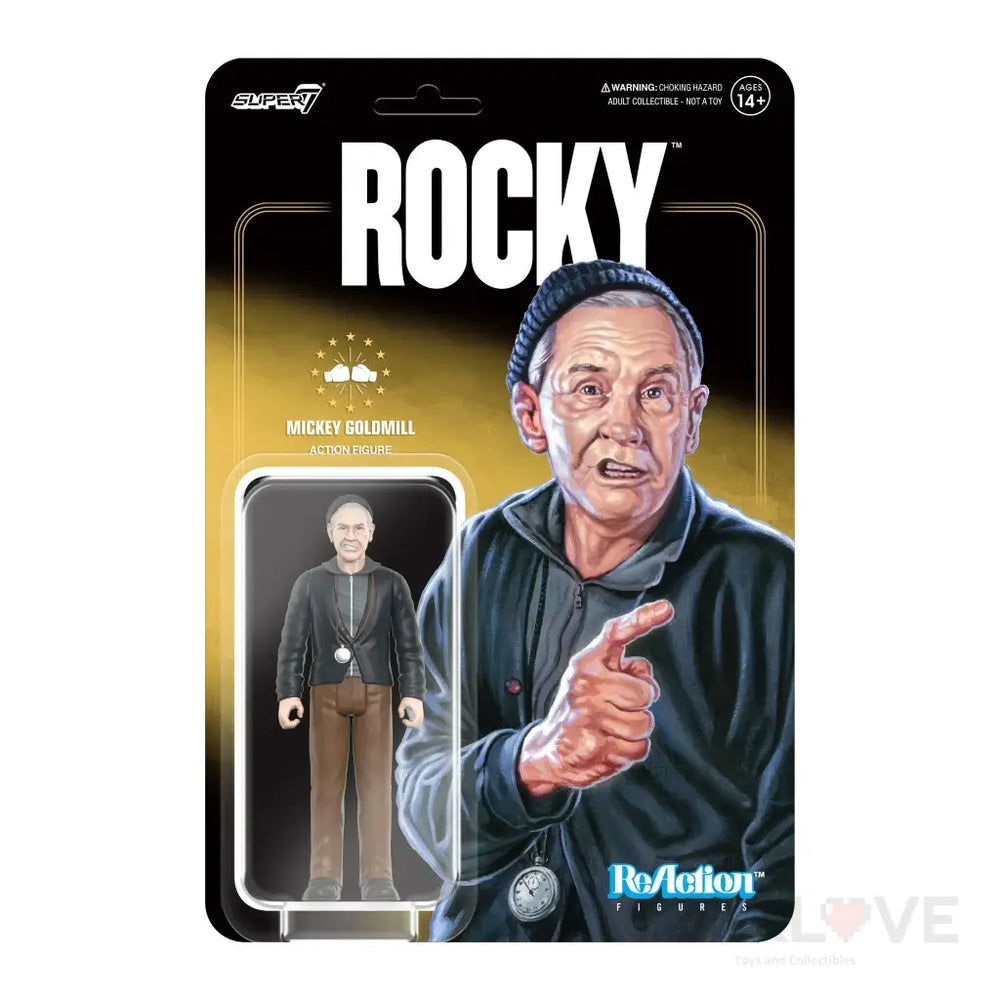 Rocky Reaction Figures Wave 03 Mickey (Rocky 1) Pre Order Price Reaction