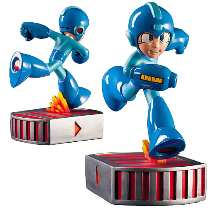 Running Mega Man 13-Inch Statue