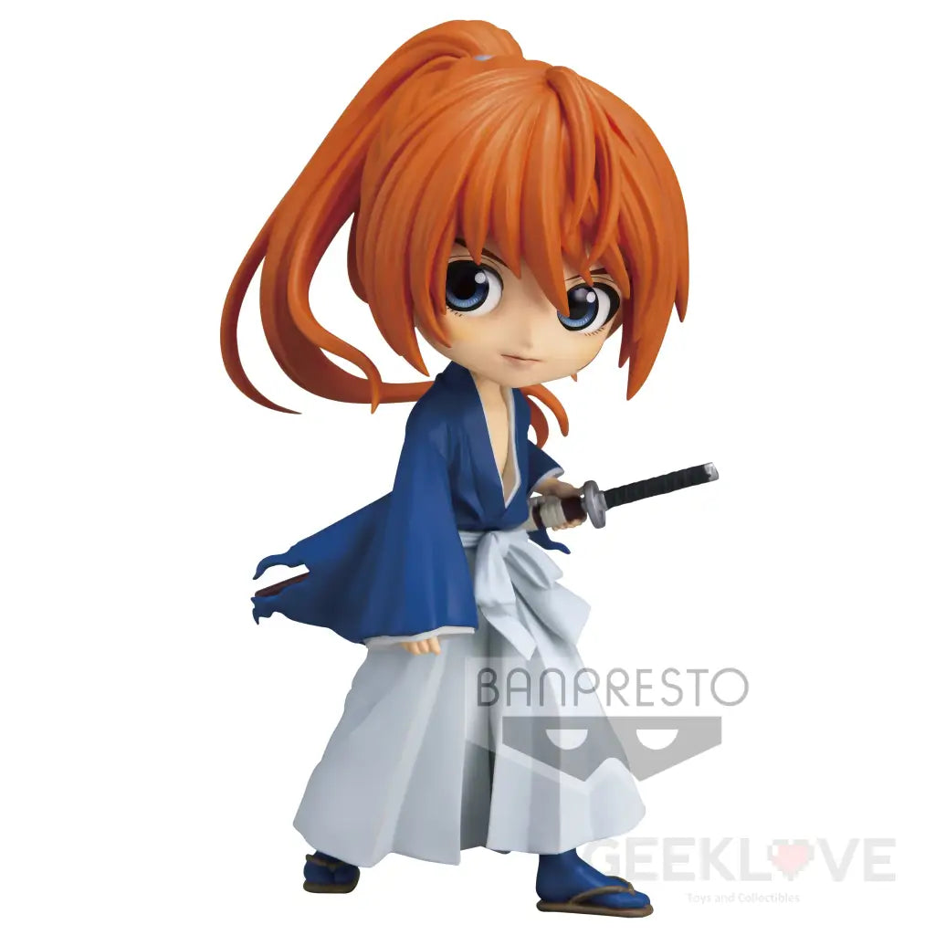 Rurouni Kenshin Q Posket Battousai Himura (Ver.A) - GeekLoveph