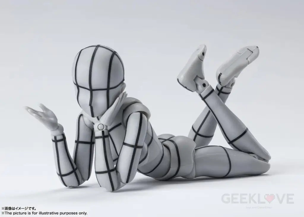 S.H.Figuarts Body-chan Wireframe (Gray Color Ver.) - GeekLoveph