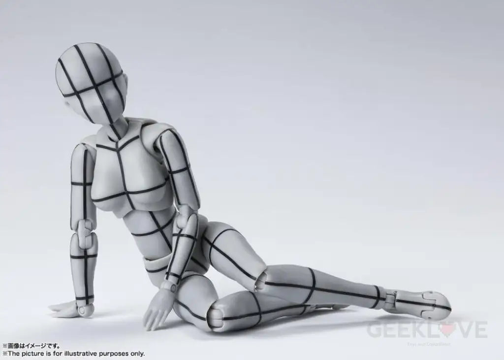 S.H.Figuarts Body-chan Wireframe (Gray Color Ver.) - GeekLoveph