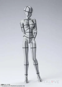 S.H.Figuarts Body-chan Wireframe (Gray Color Ver.) - GeekLoveph