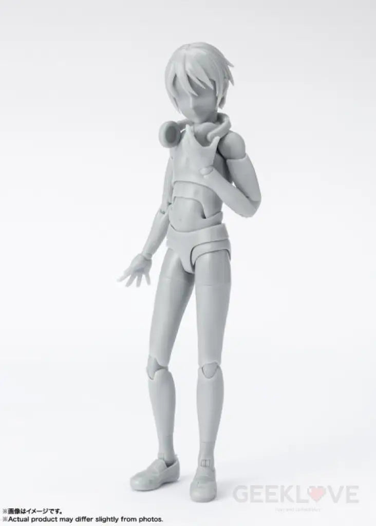 S.h.figuarts Body-Kun -School Life- Edition Dx Set (Gray Color Ver.)