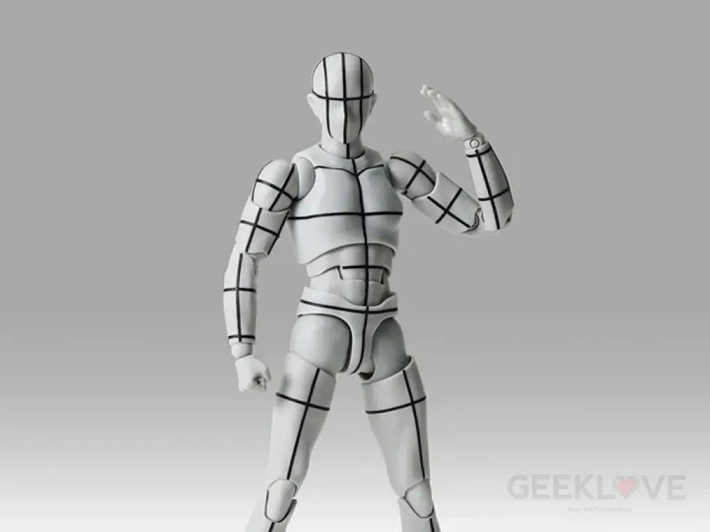 S.h.figuarts Body-Kun-Sports- Edition-Wire Frame- (Gray Color Ver.)