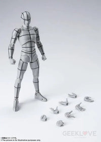 S.H.Figuarts Body-kun Wireframe (Gray Color Ver.) - GeekLoveph